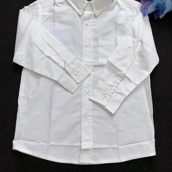 Compass NWOT Button Down School Uniform Unisex Kids 6 - Picture 4 of 8